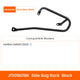 LOBOO BCB12BK Bolsa Lateral Vintage de 12L para Motocicleta | Impermeable y de Liberación Rápida para Honda/Triumph