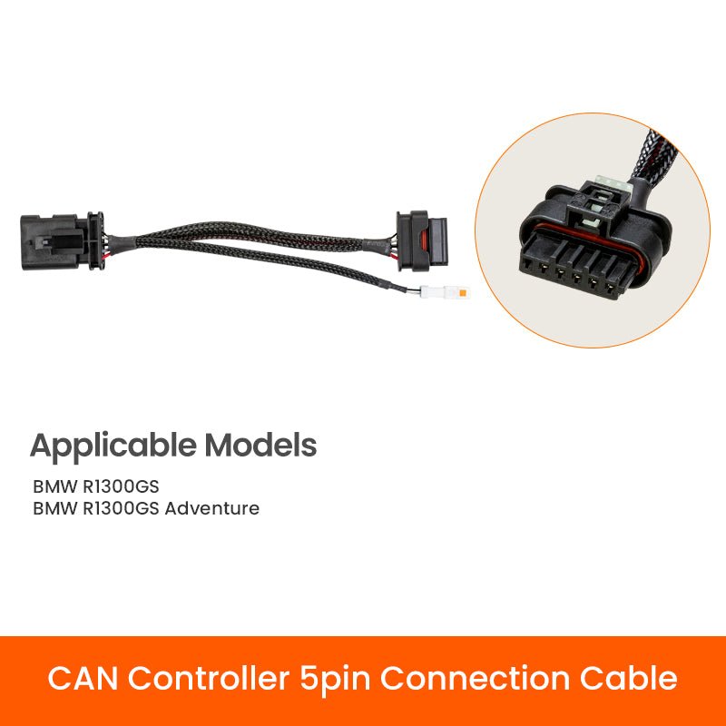LOBOO CAN - Bus Light Controller for BMW Motorcycles (LC081) | Original Scroll Wheel Control & Strobe Sync - LOBOO