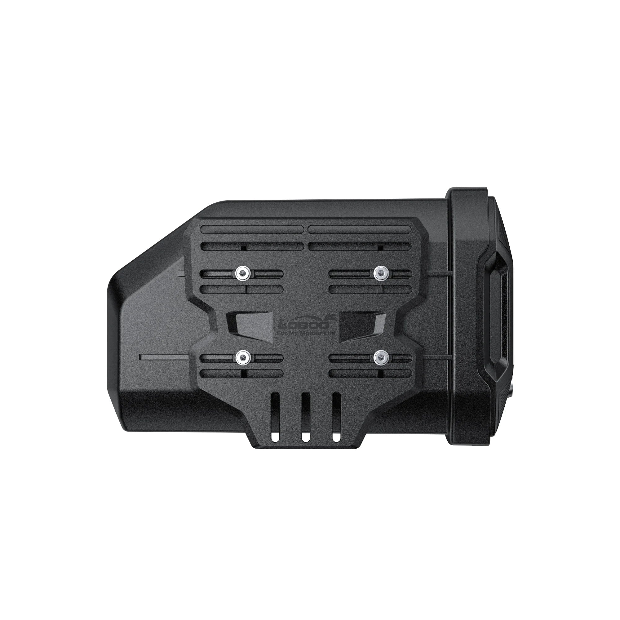 LOBOO CGJX - 2 Motorcycle Tool Box – IP66 Waterproof, Quick - Release, Lockable Storage for 18mm Side Rack (212–262mm Height Range) - LOBOO