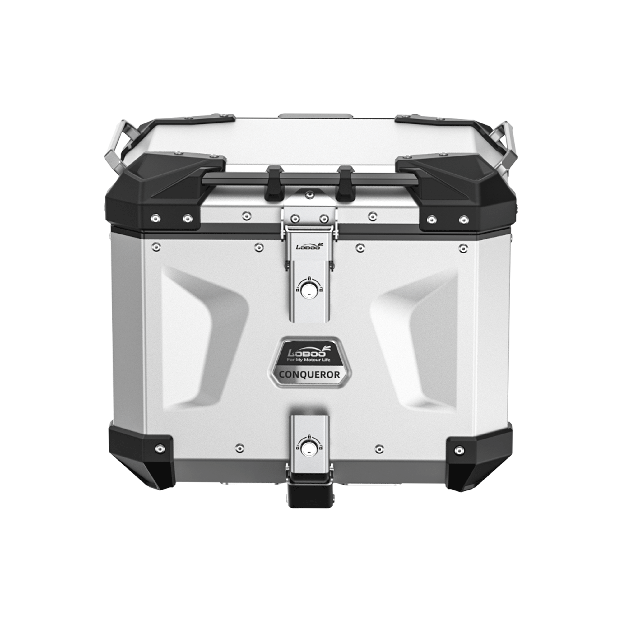 LOBOO CONQUEROR Aluminum Motorcycle Luggage System for BMW R1300GS & ADV - LOBOO