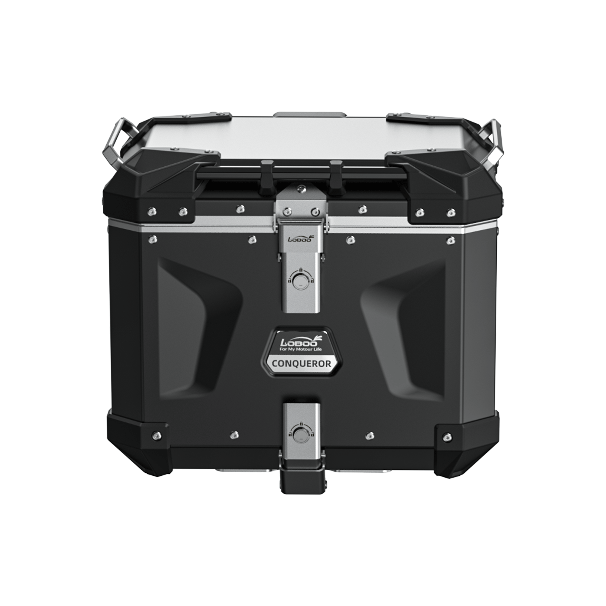 LOBOO CONQUEROR Aluminum Motorcycle Luggage System for BMW R1300GS & ADV - LOBOO