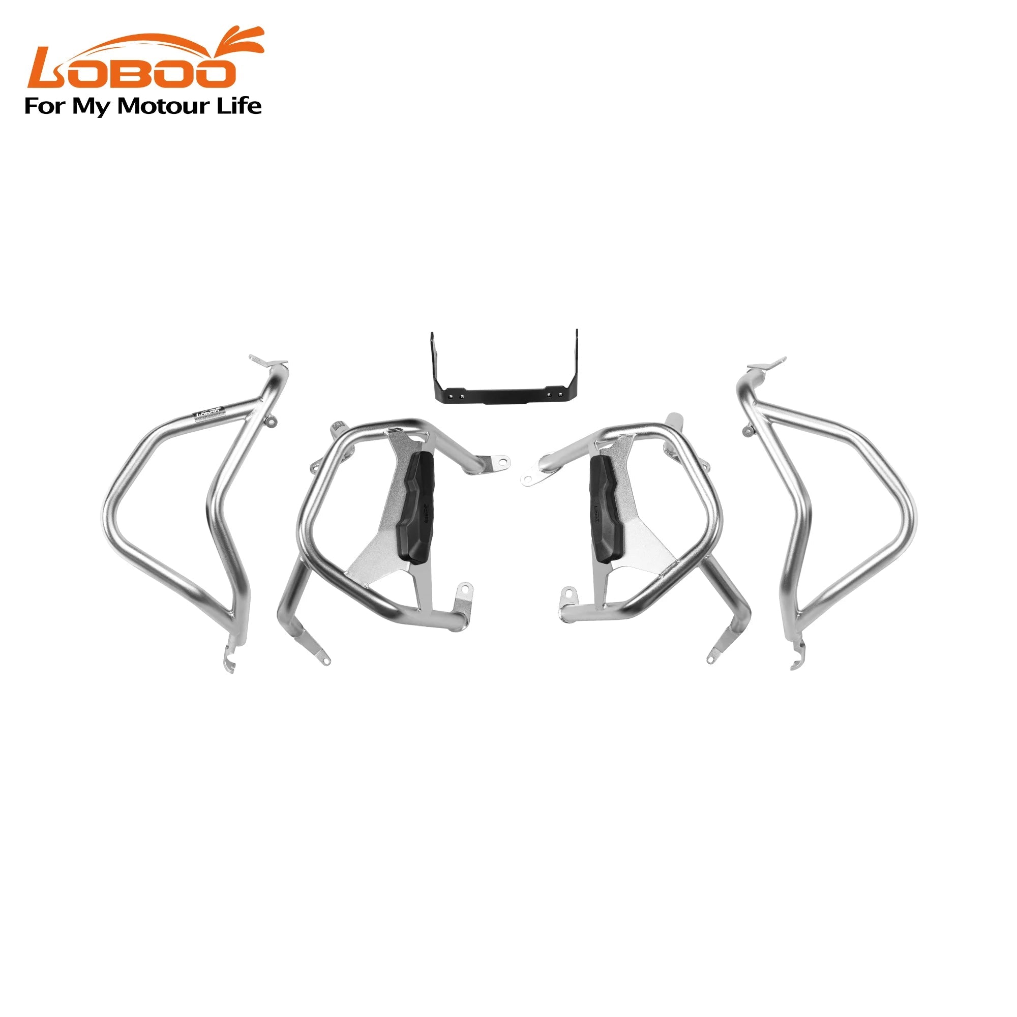 LOBOO CHG131 crash bar BMW R1300GS adventure touring installation