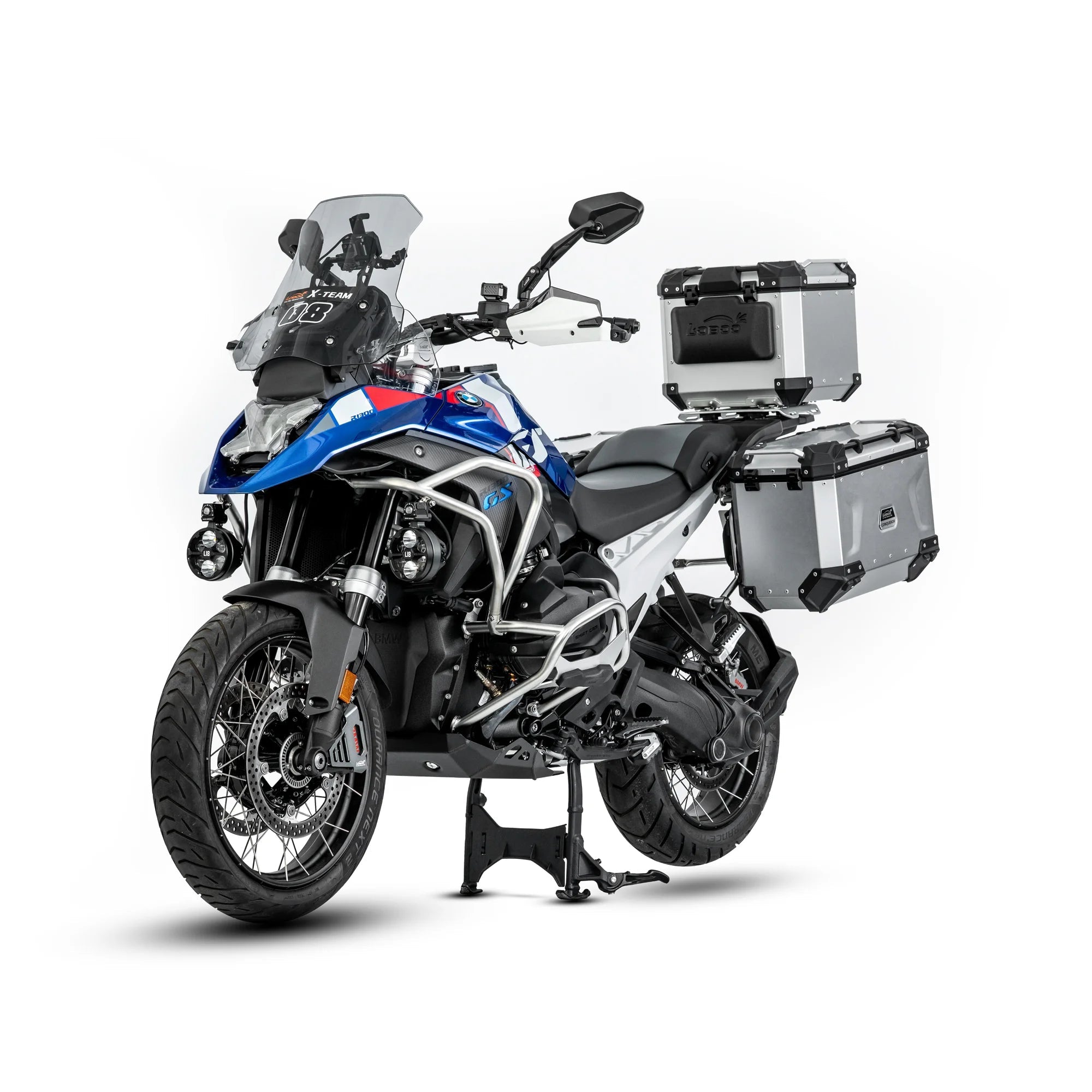 LOBOO CHG131 crash bar BMW R1300GS 304 stainless steel weld detail