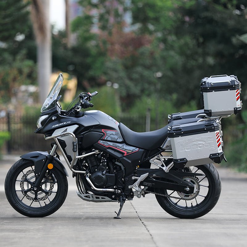 LOBOO Crash Bar for Honda CB400X (2021+) & CB500X (2019+) | 304 Stainless Steel Upper & Lower Engine Guard - LOBOO