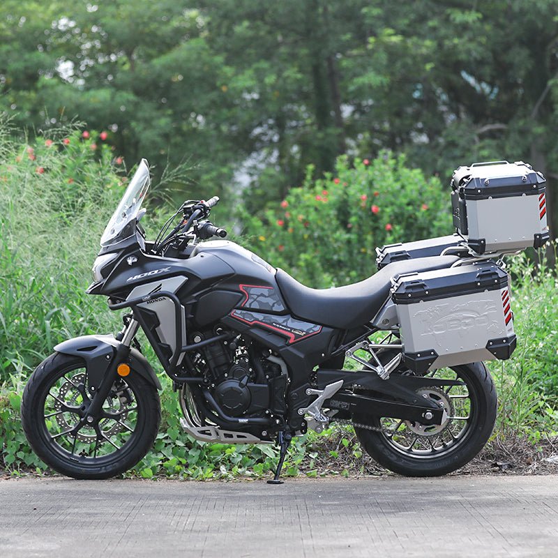 LOBOO Crash Bar for Honda CB400X (2021+) & CB500X (2019+) | 304 Stainless Steel Upper & Lower Engine Guard - LOBOO