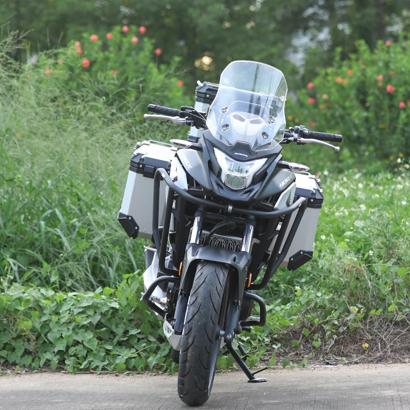 LOBOO Crash Bar for Honda CB400X (2021+) & CB500X (2019+) | 304 Stainless Steel Upper & Lower Engine Guard - LOBOO