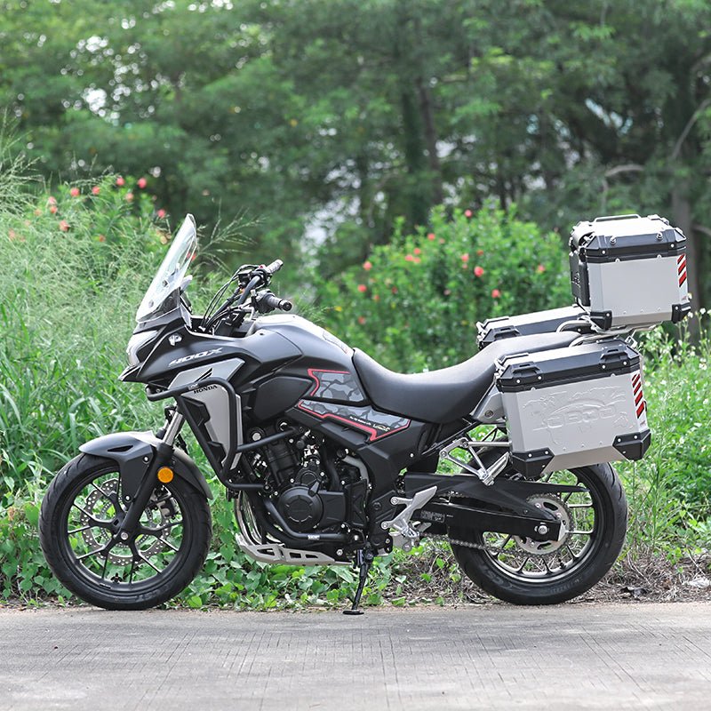 LOBOO Crash Bar for Honda CB400X (2021+) & CB500X (2019+) | 304 Stainless Steel Upper & Lower Engine Guard - LOBOO