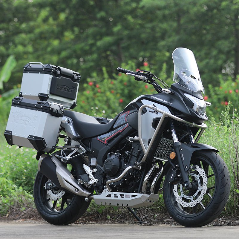 LOBOO Crash Bar for Honda CB400X (2021+) & CB500X (2019+) | 304 Stainless Steel Upper & Lower Engine Guard - LOBOO