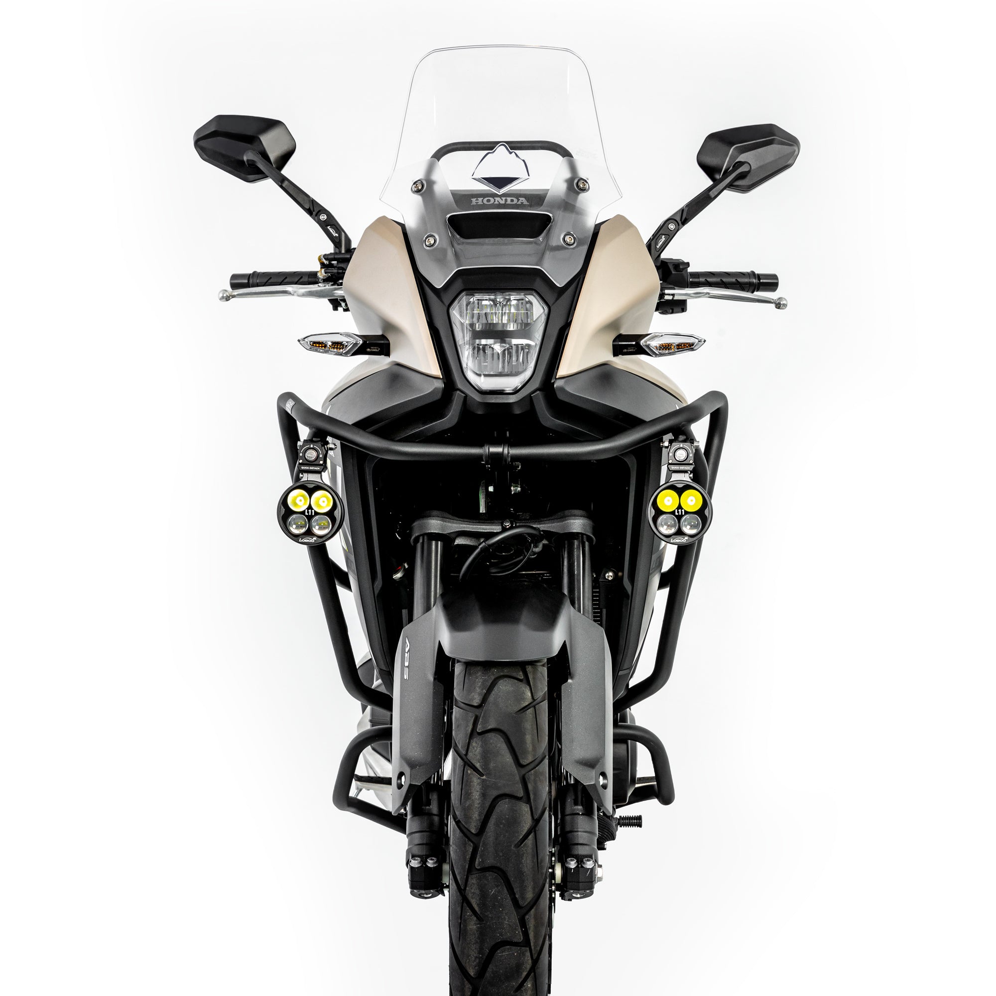 LOBOO Crash Bar for Honda NX400 / NX500 (2024+) | 304 Stainless Steel Engine Guard System - LOBOO