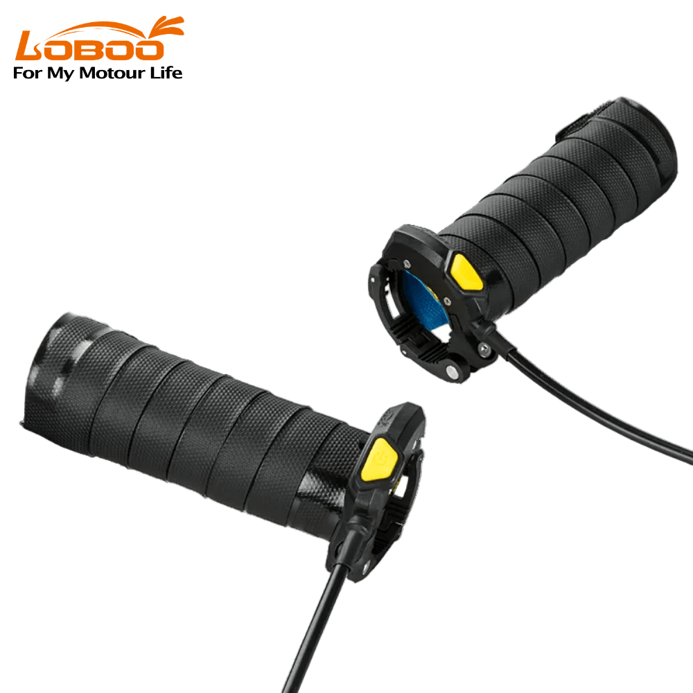 LOBOO CSAE-19 SAE Quick-Connection Cable - 18AWG Fused Battery Lead for Motorcycle Chargers, Tenders & Air Pumps - IPX5 Waterproof - 20"/47" Length - LOBOO