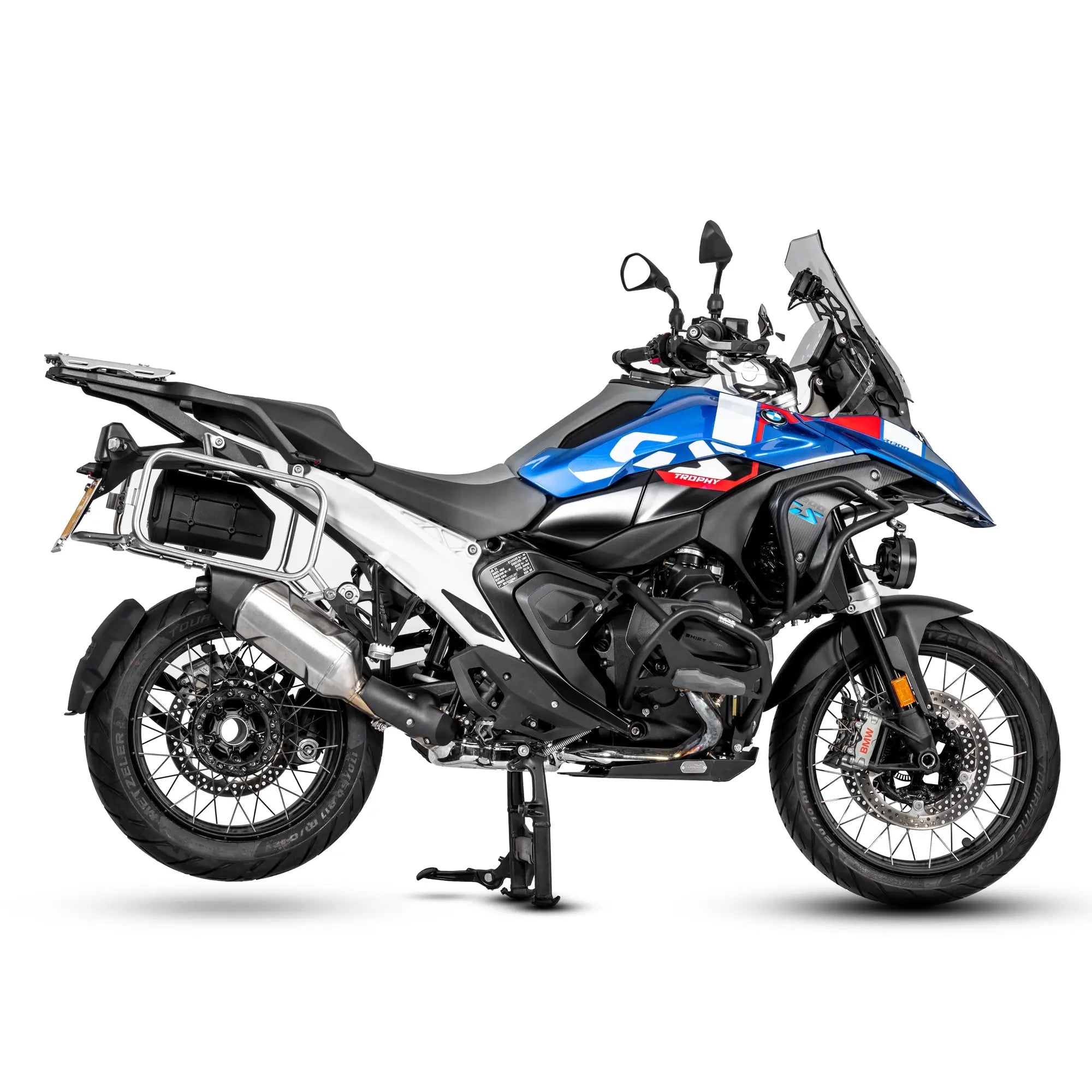 LOBOO Exhaust Deflector for BMW R1300GS / Adventure (2024+) | Luggage Heat Shield - LOBOO