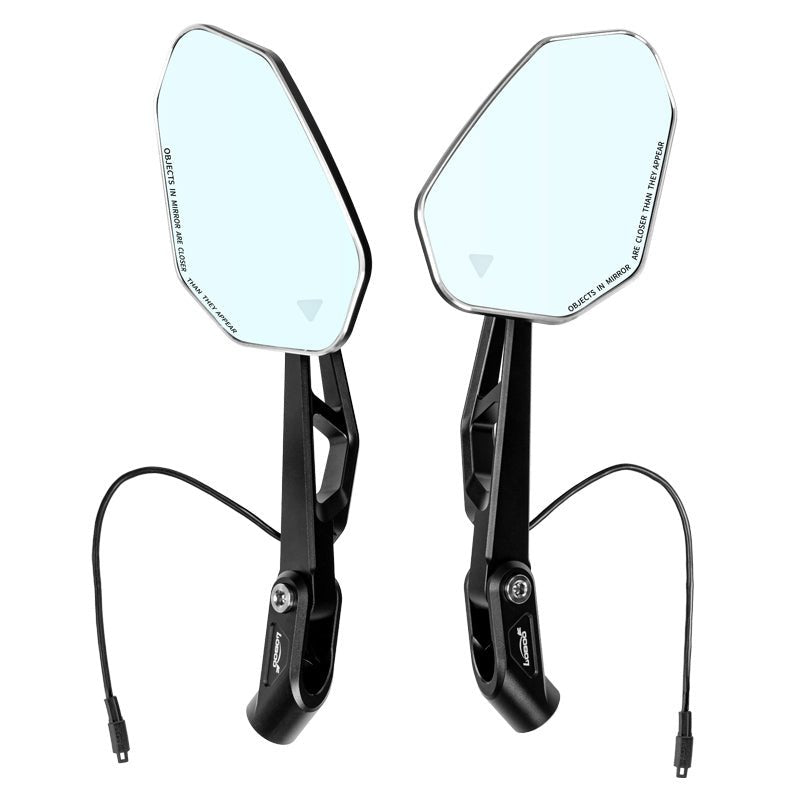 LOBOO Foldable Motorcycle Rearview Mirrors for BMW R1300GS / R1300GS ADV | Anti - Glare (RM02 - 1300) - LOBOO