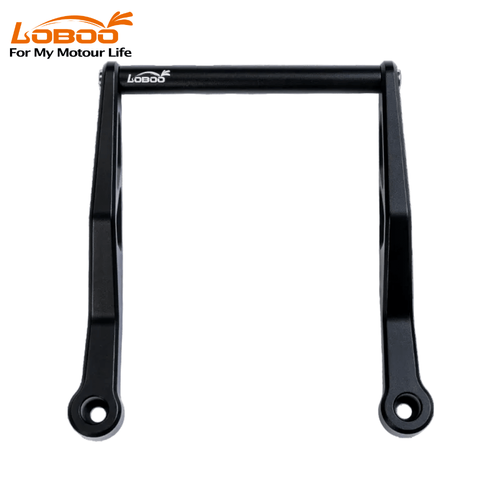 LOBOO GPS Mount for BMW R1300GS & R1300GS ADV | 12mm Bar | Hard Anodized Aluminum - LOBOO