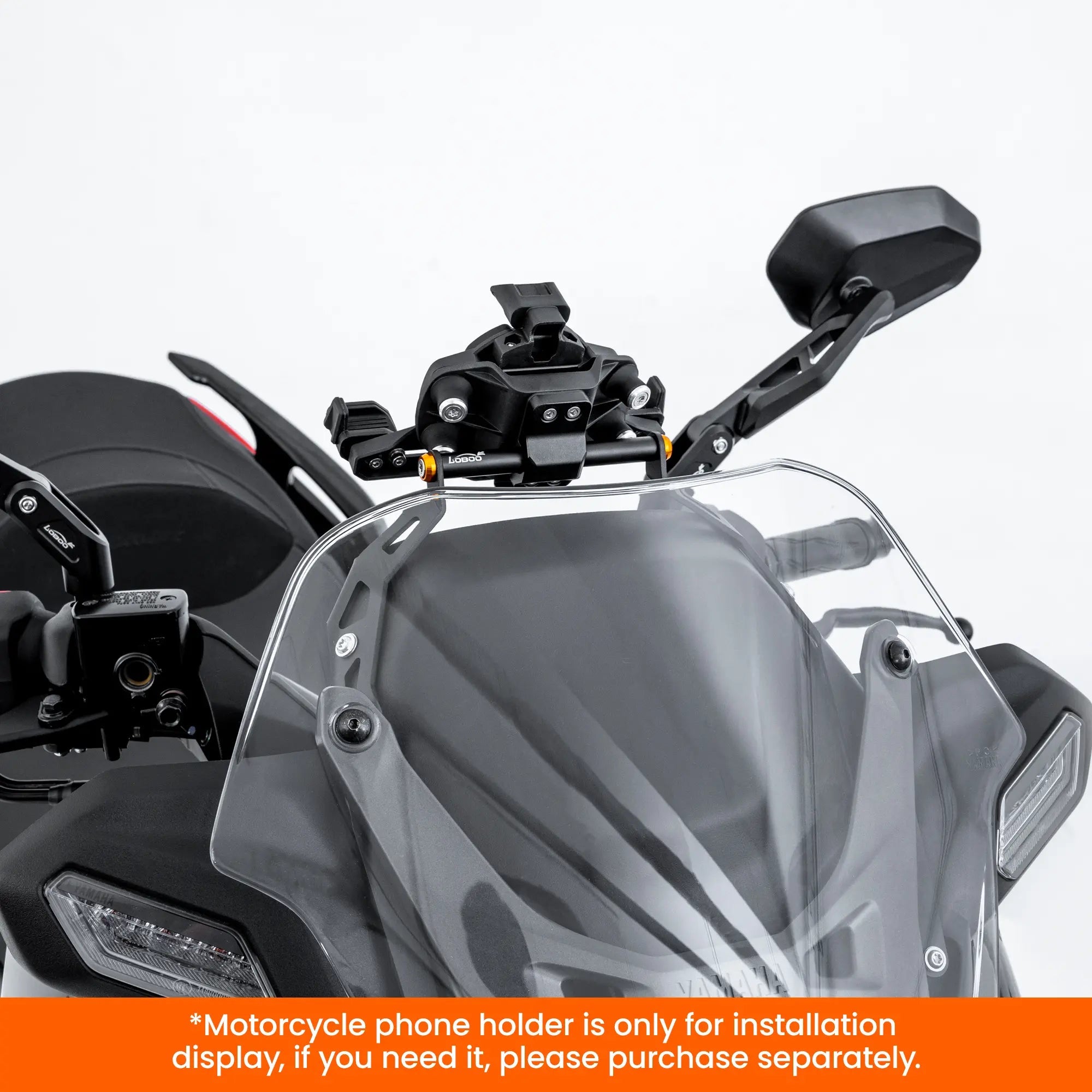 LOBOO GPS Mount for Yamaha XMAX300 / 12mm & 22mm Bars - LOBOO