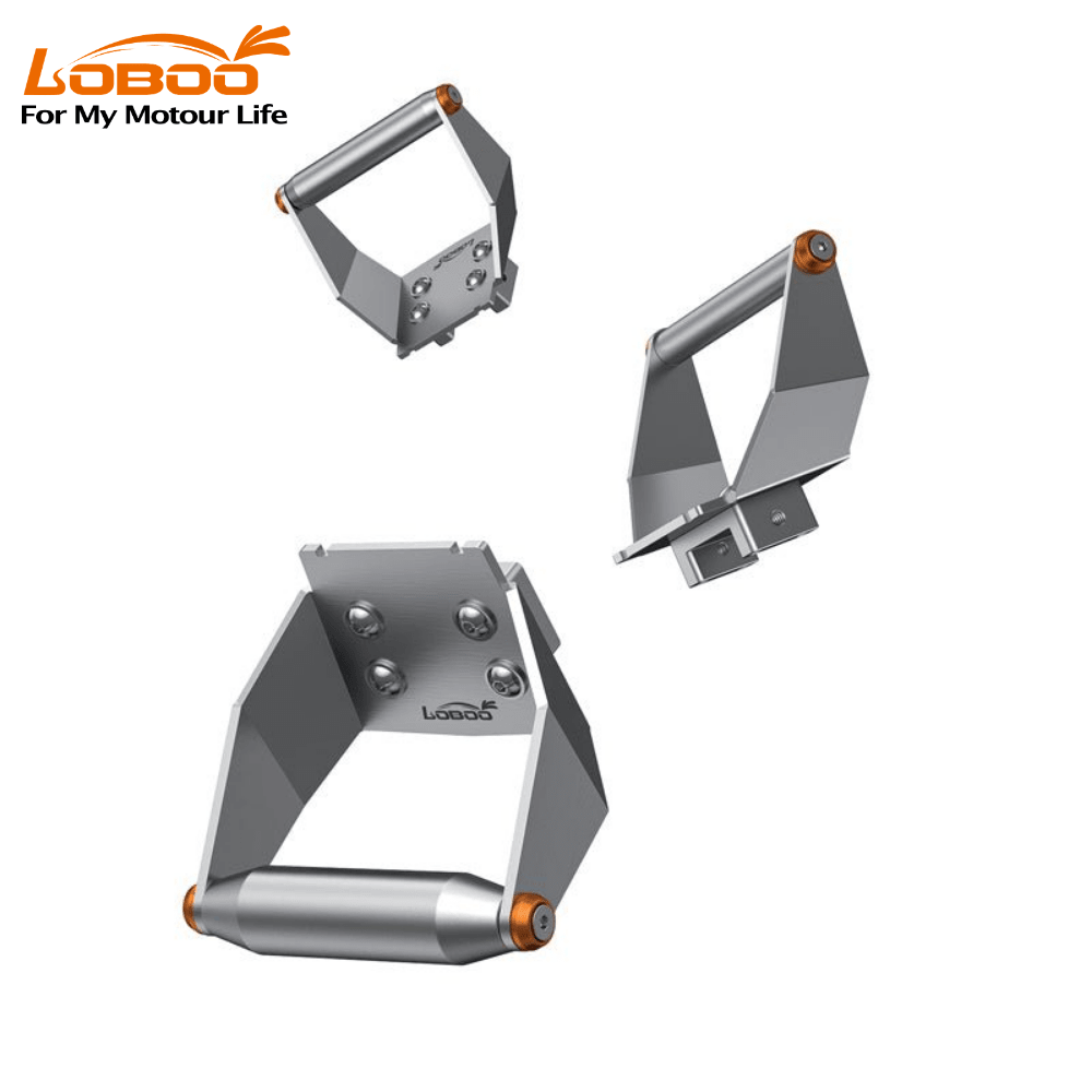 LOBOO GPS Navigation Mount for KTM 390/790 Adventure & Norden 901 | Multi-Size Bar Kit (12/16/22mm) - LOBOO