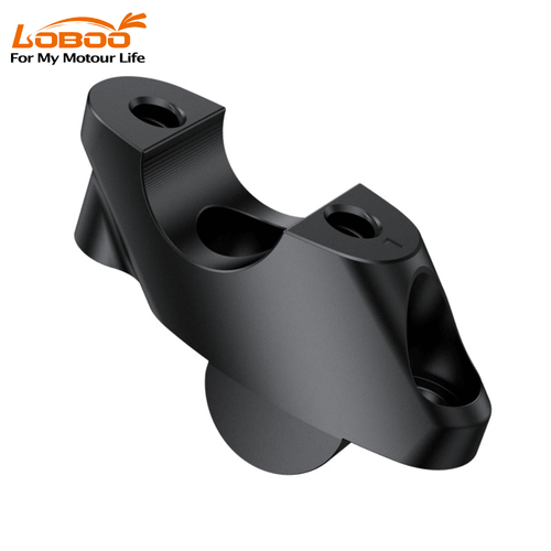 LOBOO Handlebar Risers for Honda NC750X (2016+) & CB400X | Raised 24mm / Setback 18mm Offset Kit - LOBOO