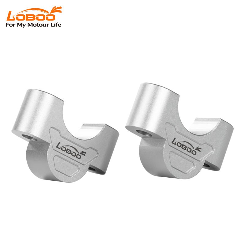LOBOO Handlebar Risers for VOGE DS525X / DS625X | 25mm Rise | CNC Aluminum - LOBOO