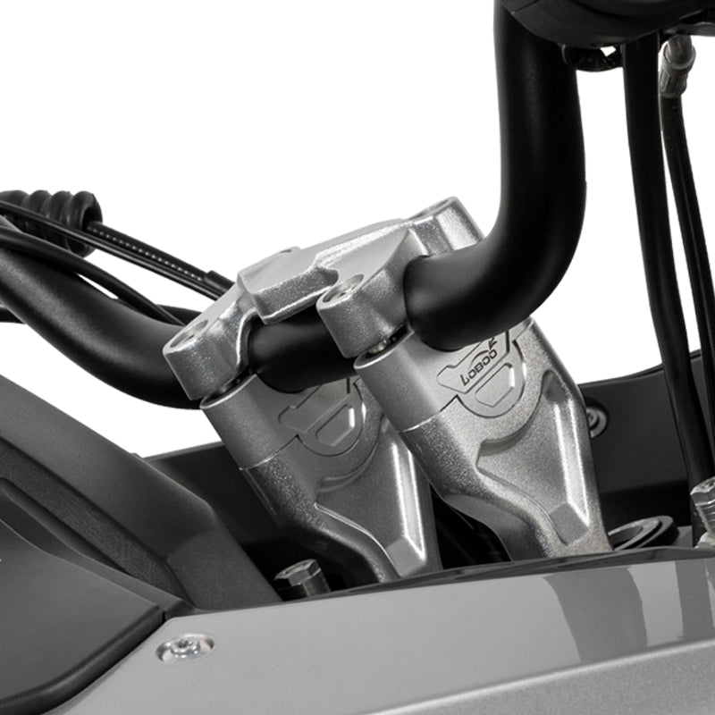 LOBOO Handlebar Risers for VOGE DS525X / DS625X | 25mm Rise | CNC Aluminum - LOBOO