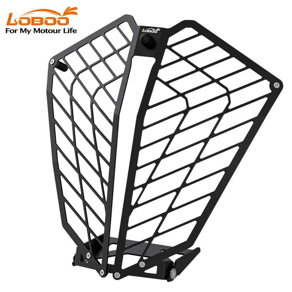 LOBOO Headlight Guard for KTM 390 Adventure (-2024), 790 Adventure/R (2019+) & 890 Adventure/R (2023+) - LOBOO