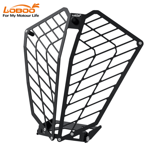 LOBOO Headlight Guard for KTM 390 Adventure (-2024), 790 Adventure/R (2019+) & 890 Adventure/R (2023+) - LOBOO