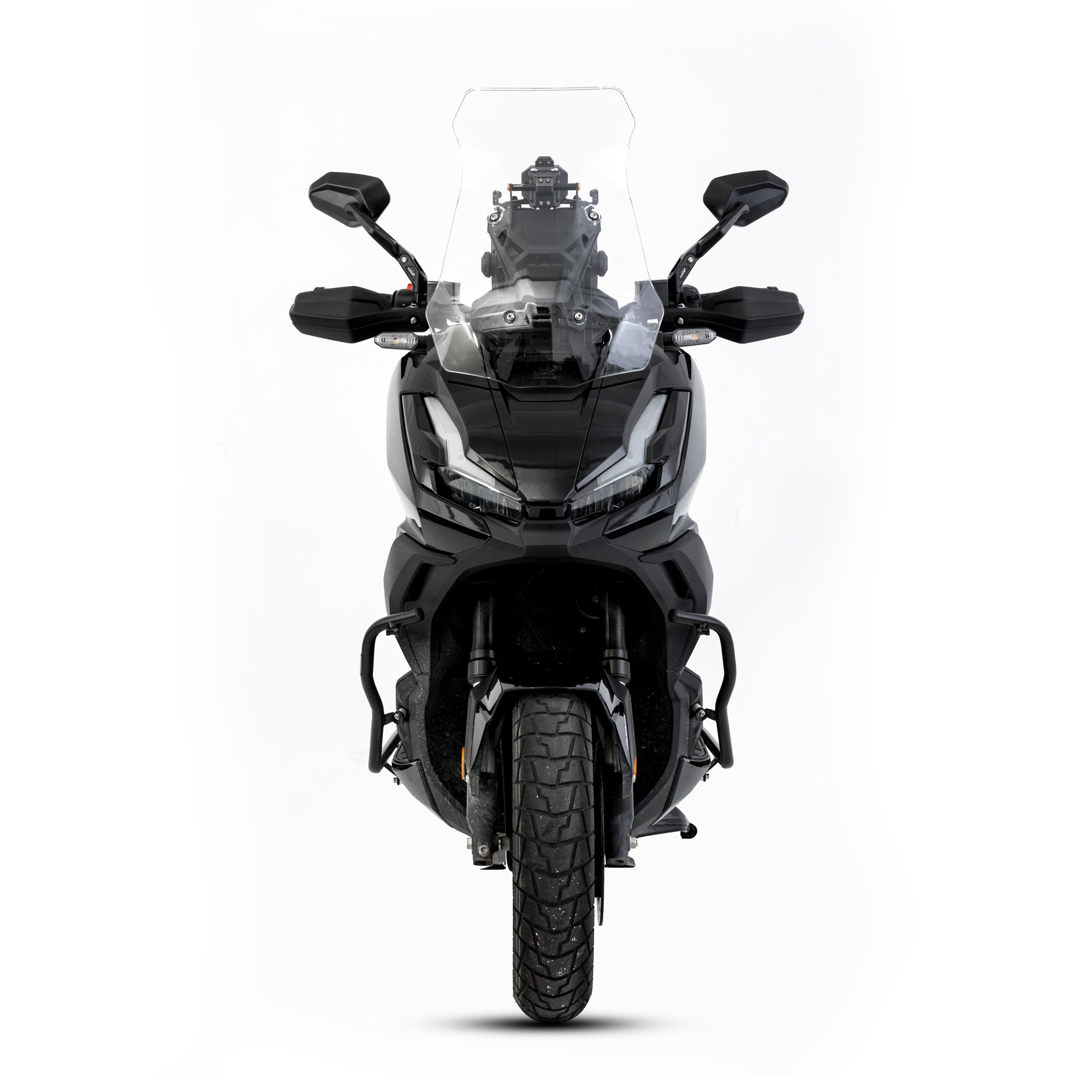 LOBOO High - Strength PC Windshield for Honda ADV350 (2025+) | Transparent & Light Gray - LOBOO