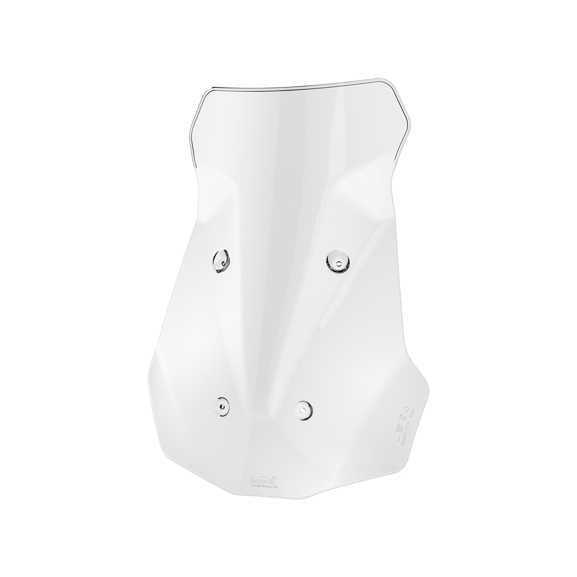 LOBOO High - Strength PC Windshield for Honda ADV350 (2025+) | Transparent & Light Gray - LOBOO