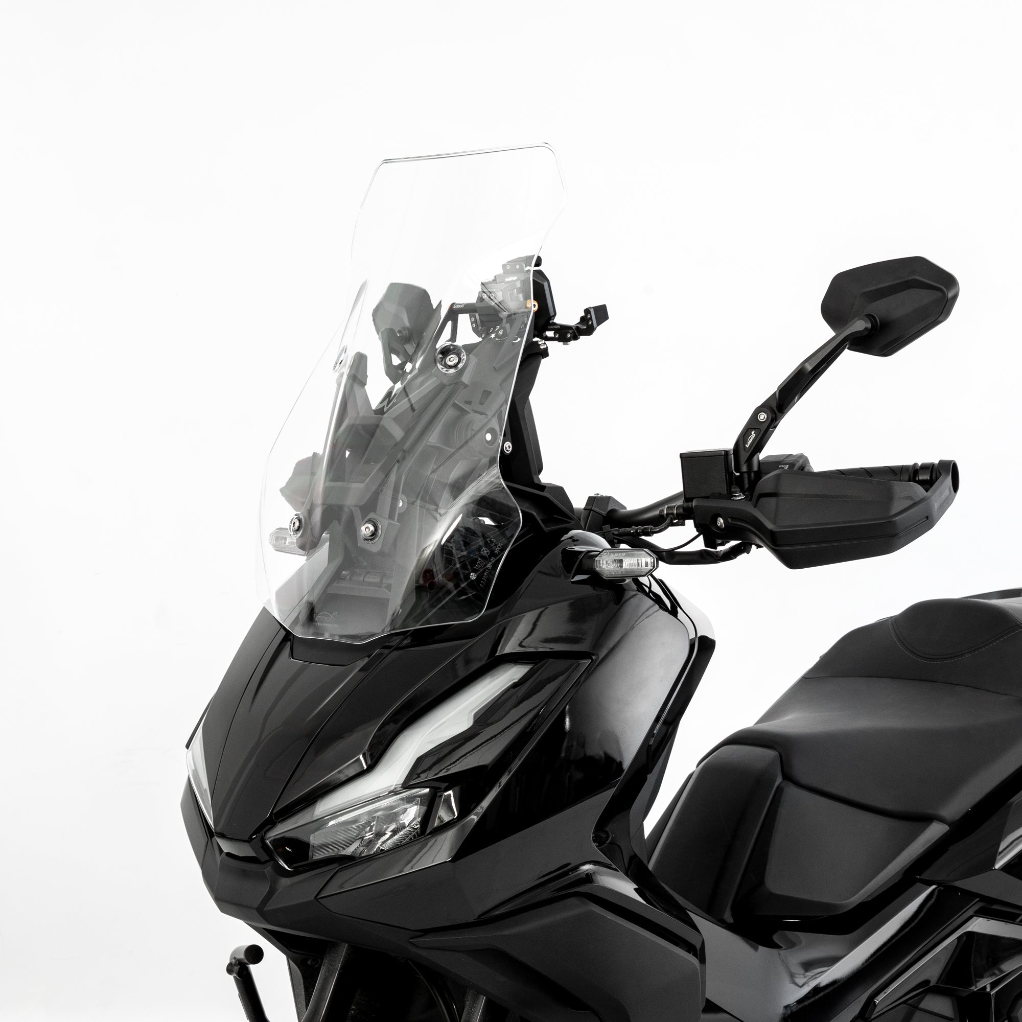 LOBOO High - Strength PC Windshield for Honda ADV350 (2025+) | Transparent & Light Gray - LOBOO