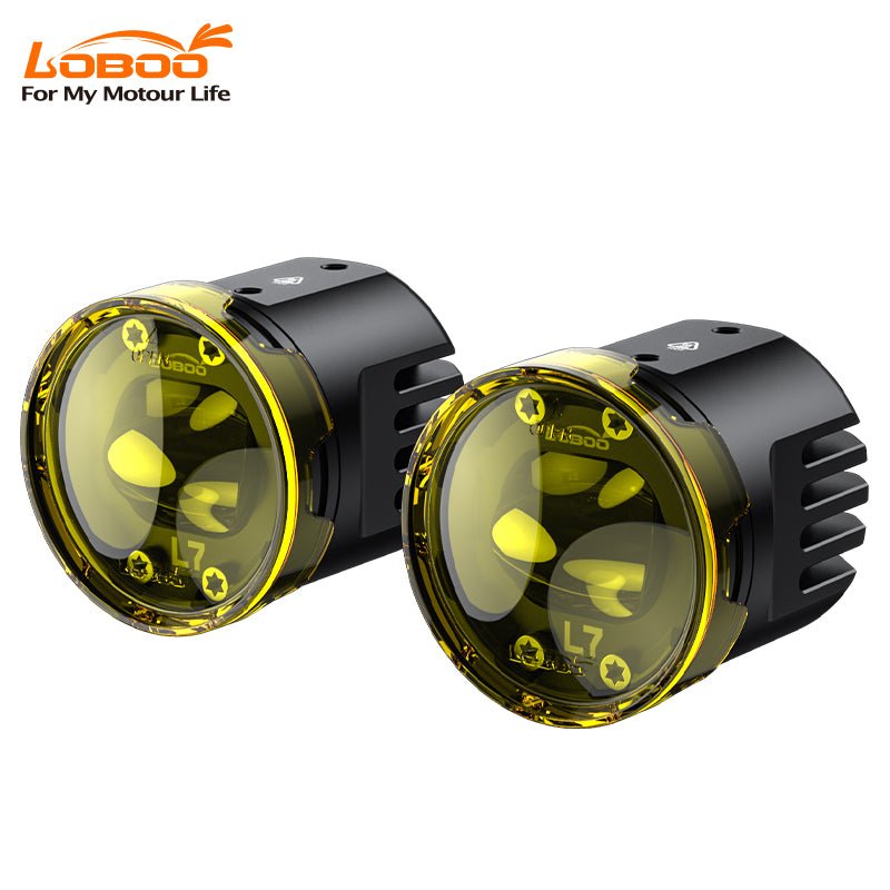 LOBOO L7 LED Auxiliary Lights for VOGE DS525X & DS900X | 15000 Lumens Special Edition Kit - LOBOO