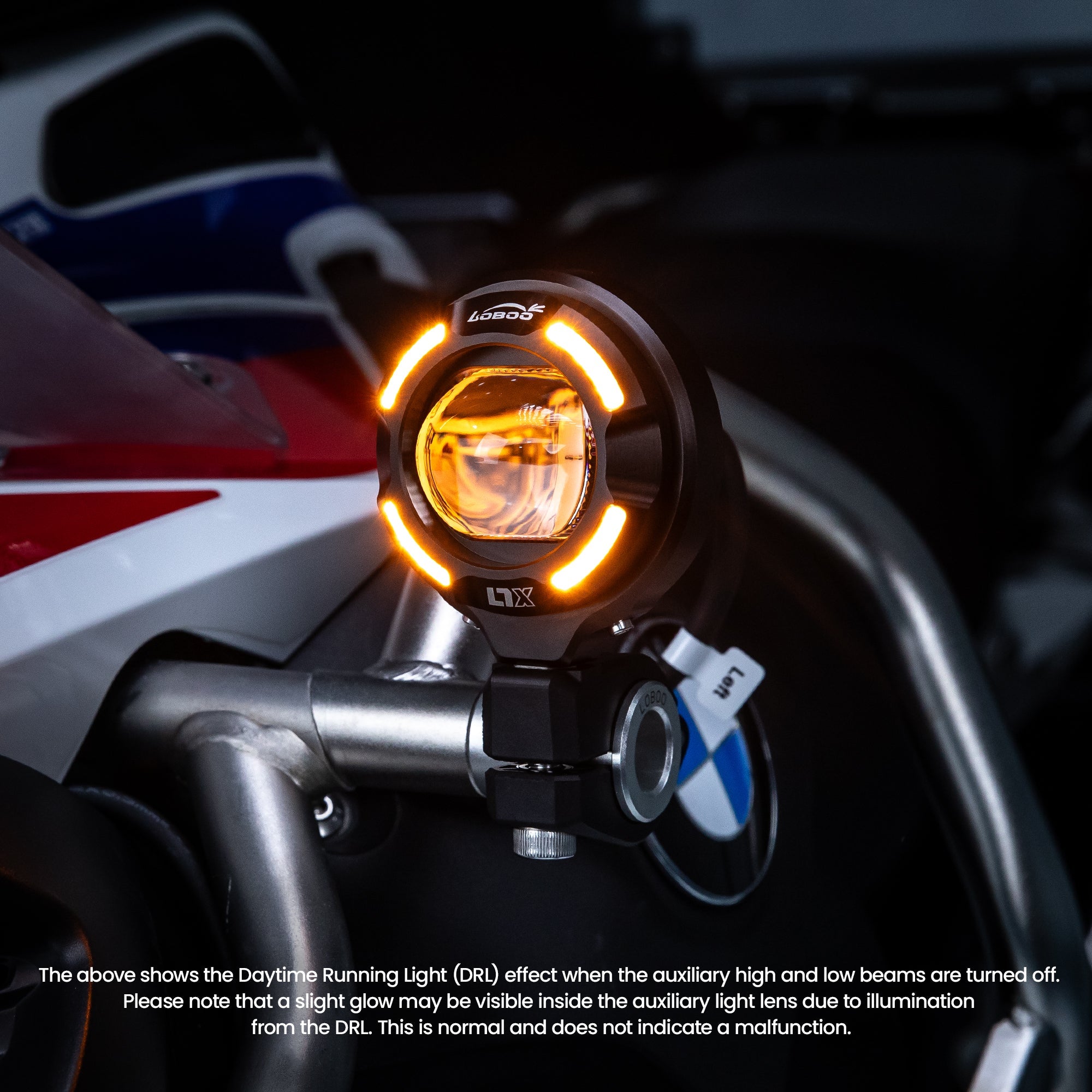 LOBOO L7X High & Low Beam Auxiliary Light - LOBOO