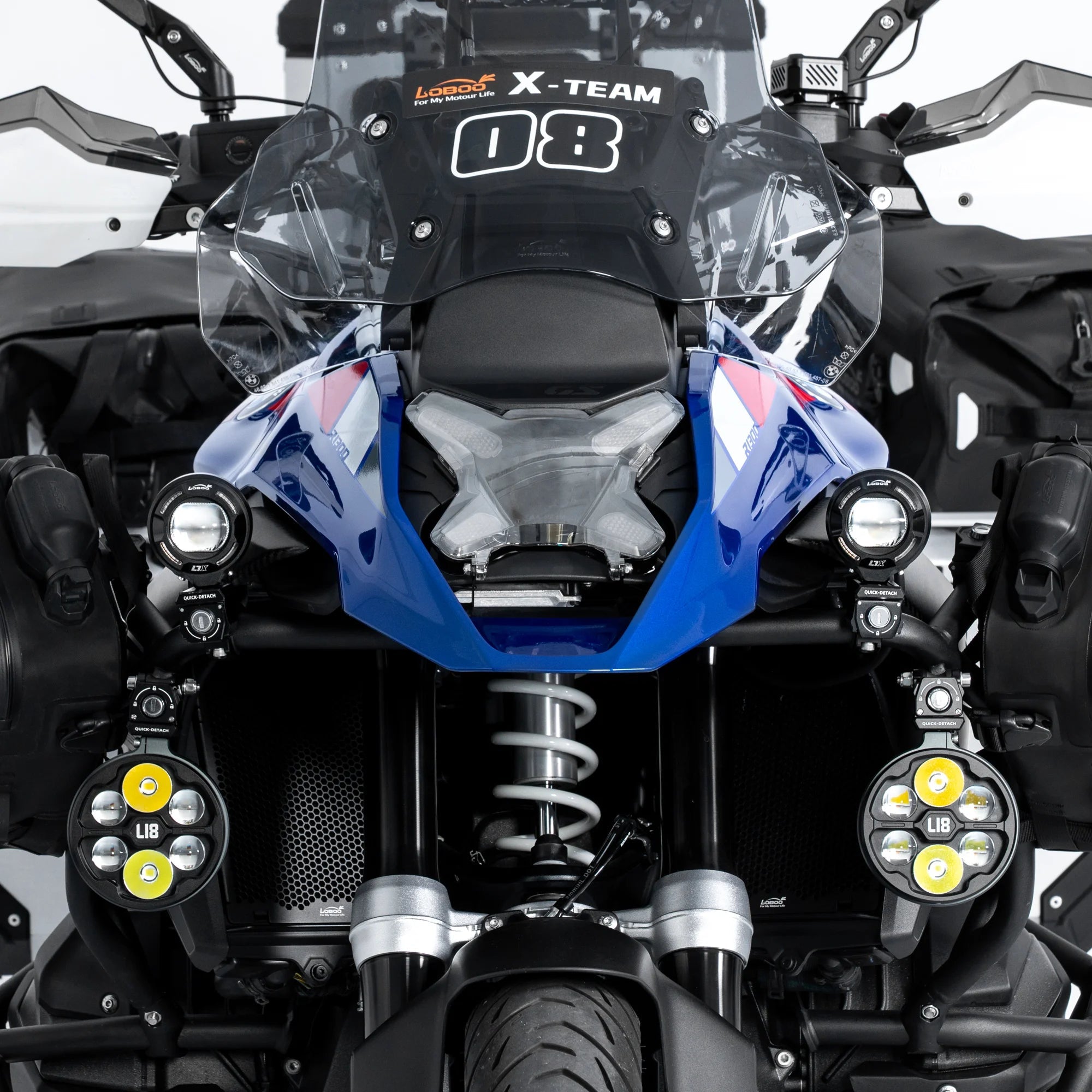 LOBOO L7X High & Low Beam Auxiliary Light - LOBOO