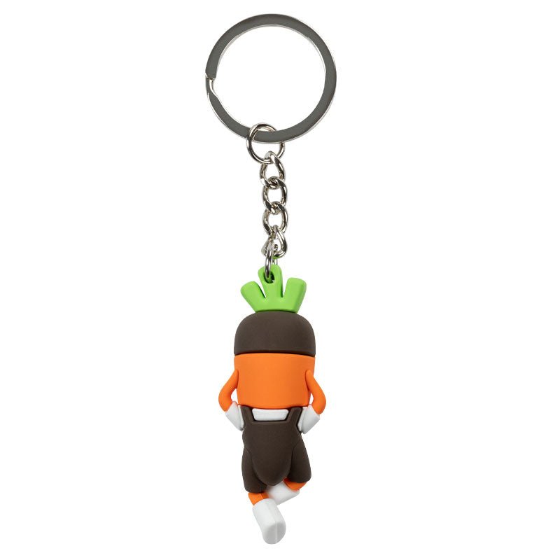 LOBOO Mascot Carrot Charm | Keychain, Flat Mount & 25mm Crash Bar Decoration - LOBOO