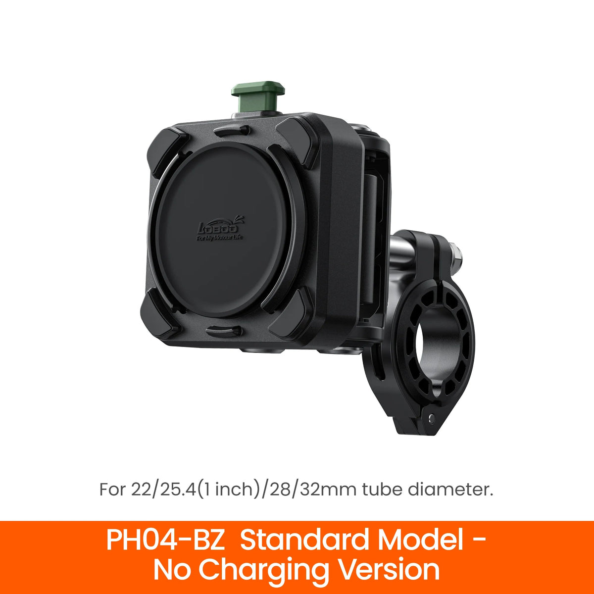 LOBOO PH04 Anti-Vibration Motorcycle Phone Mount with 15W Wireless & 30W Fast Charging for BMW, Honda, Yamaha ADV Motorcycles - LOBOO