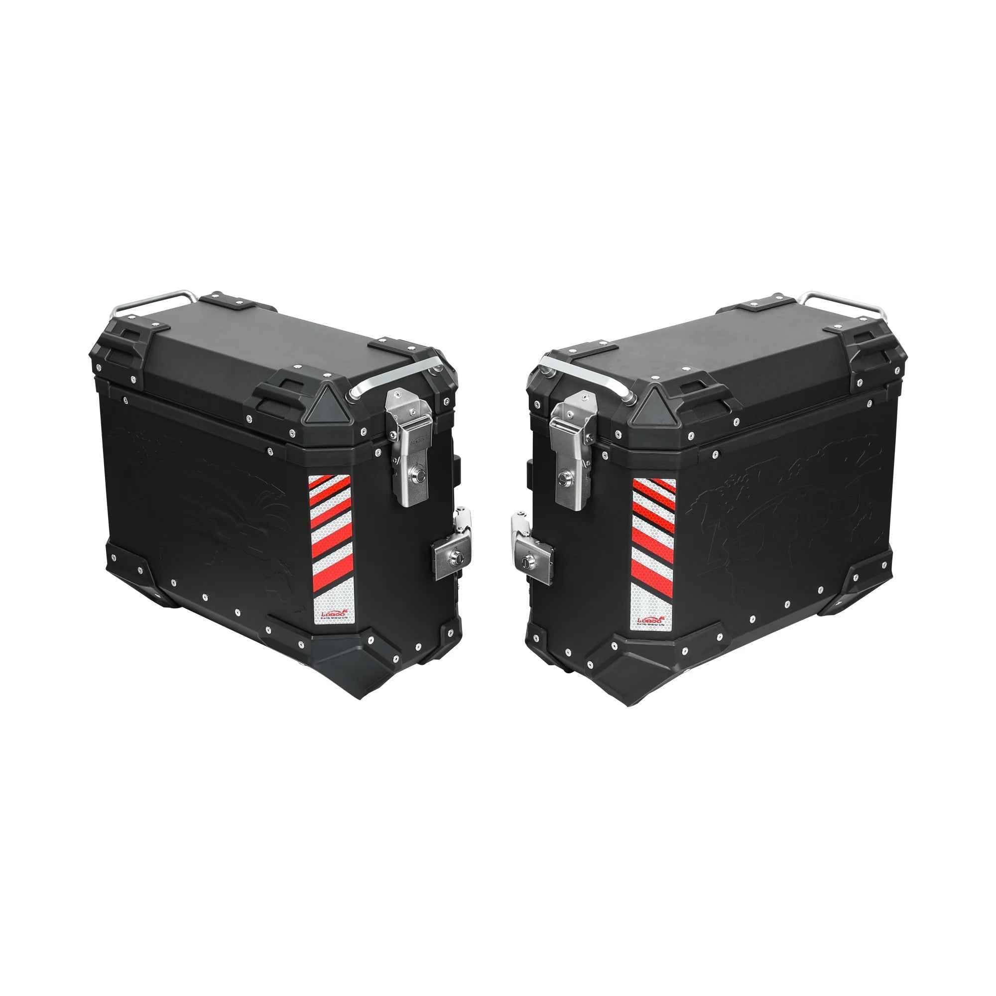 LOBOO PIKE TRACKER Aluminum Luggage System | Top & Side Cases for KOVE 625X (2025+) - LOBOO