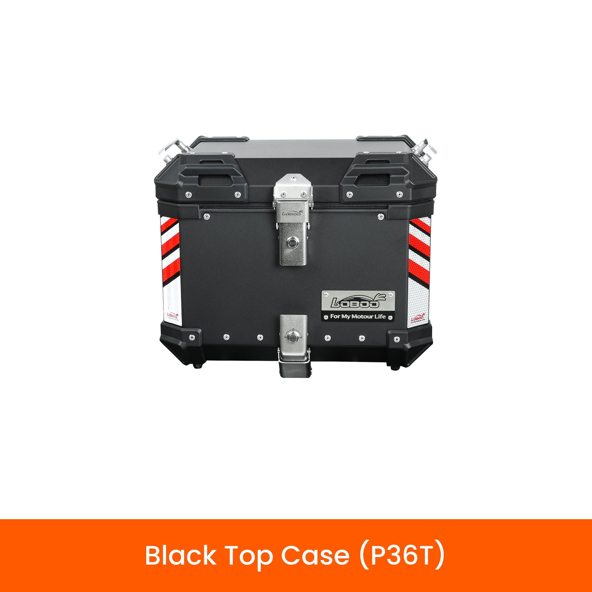 LOBOO PIKE TRACKER Aluminum Luggage System | Top & Side Cases for