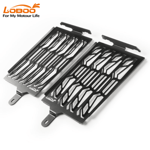 LOBOO Radiator Guards for BMW R1250GS / R1250GS ADV | Stainless Steel Mesh & Aluminum Frame - LOBOO