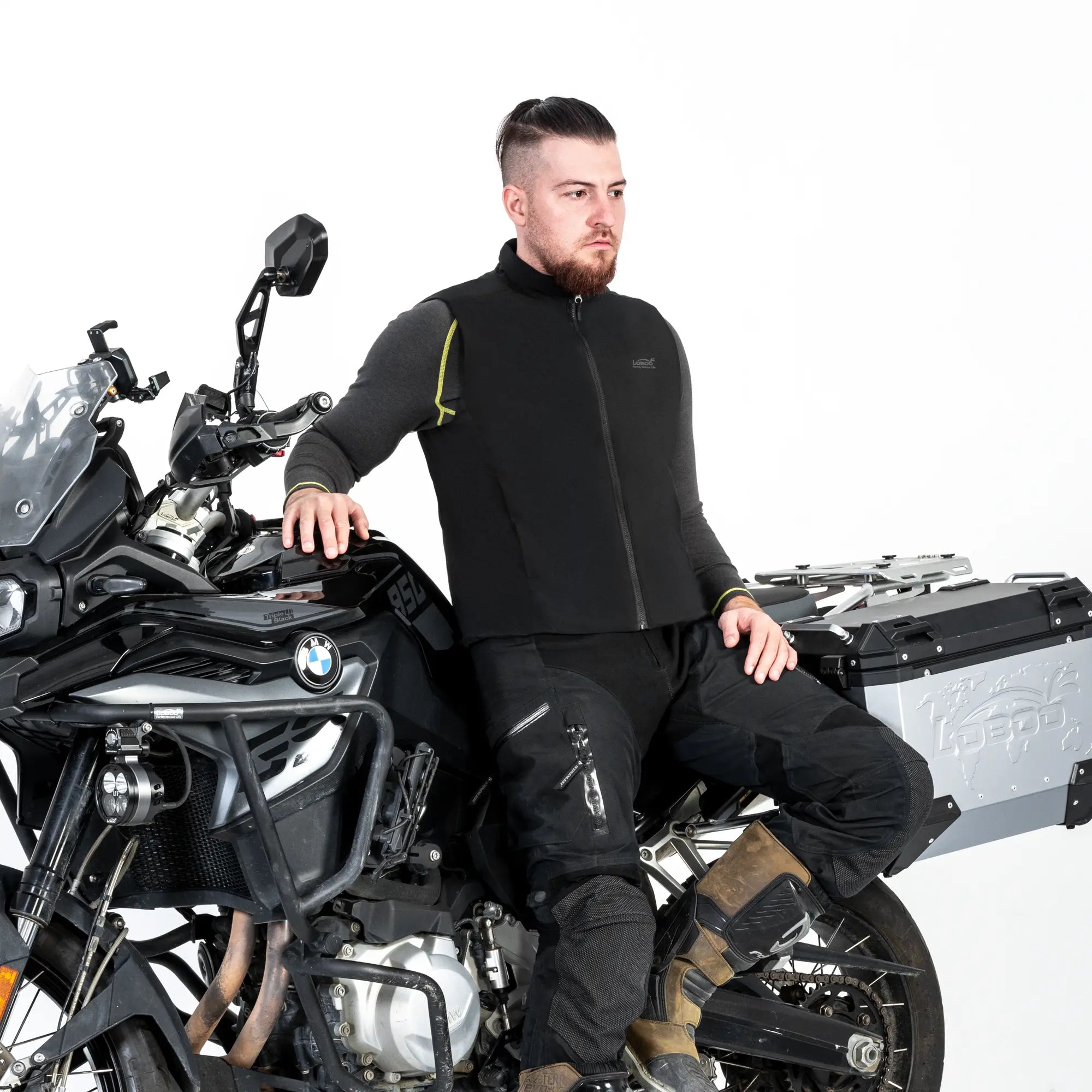 LOBOO RJR10 Electric Heating Vest | 3M Thinsulate & Carbon Fiber Smart Warmer with Dual - Zone Control - LOBOO