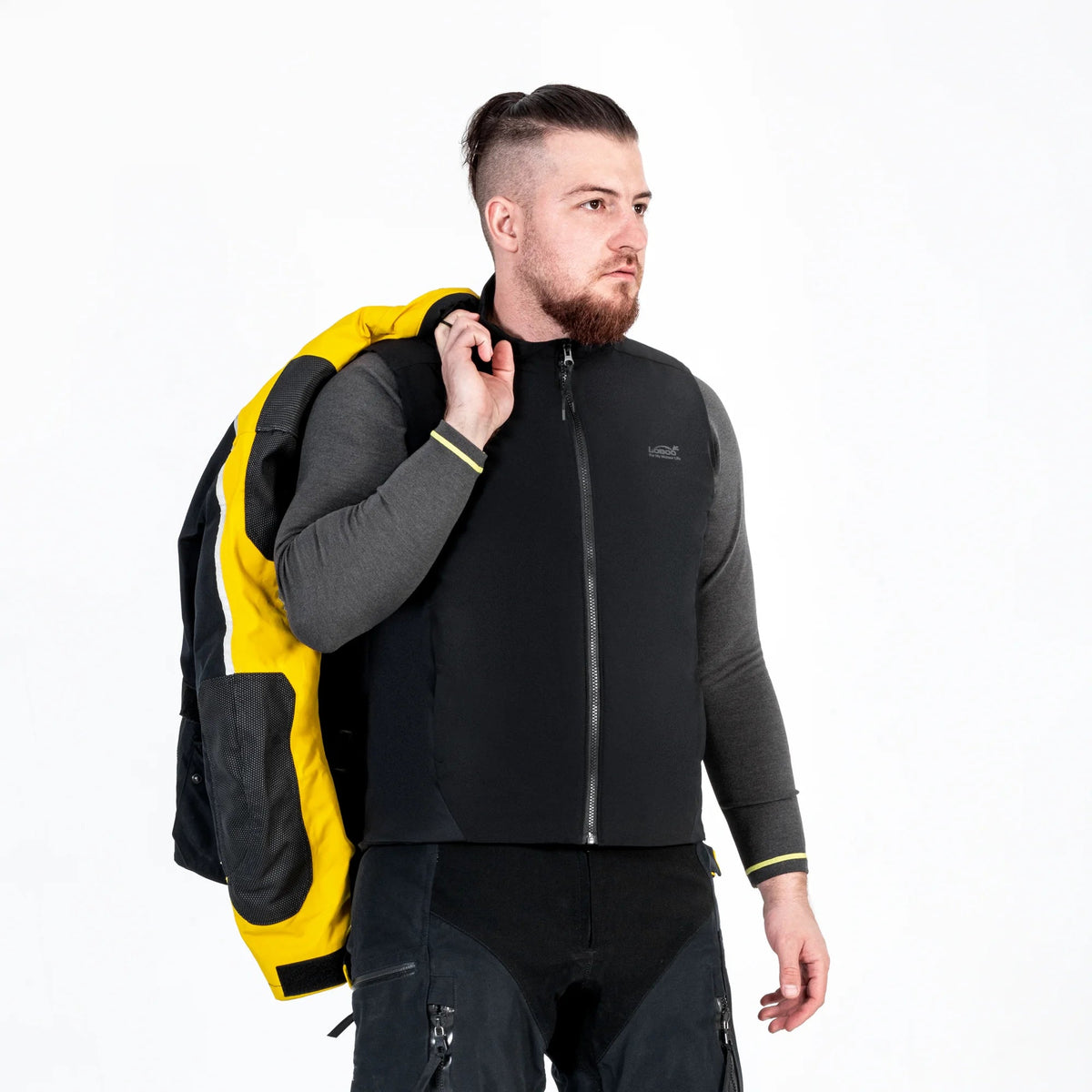 LOBOO RJR10 Electric Heating Vest | 3M Thinsulate & Carbon Fiber Smart Warmer with Dual-Zone Control - LOBOO