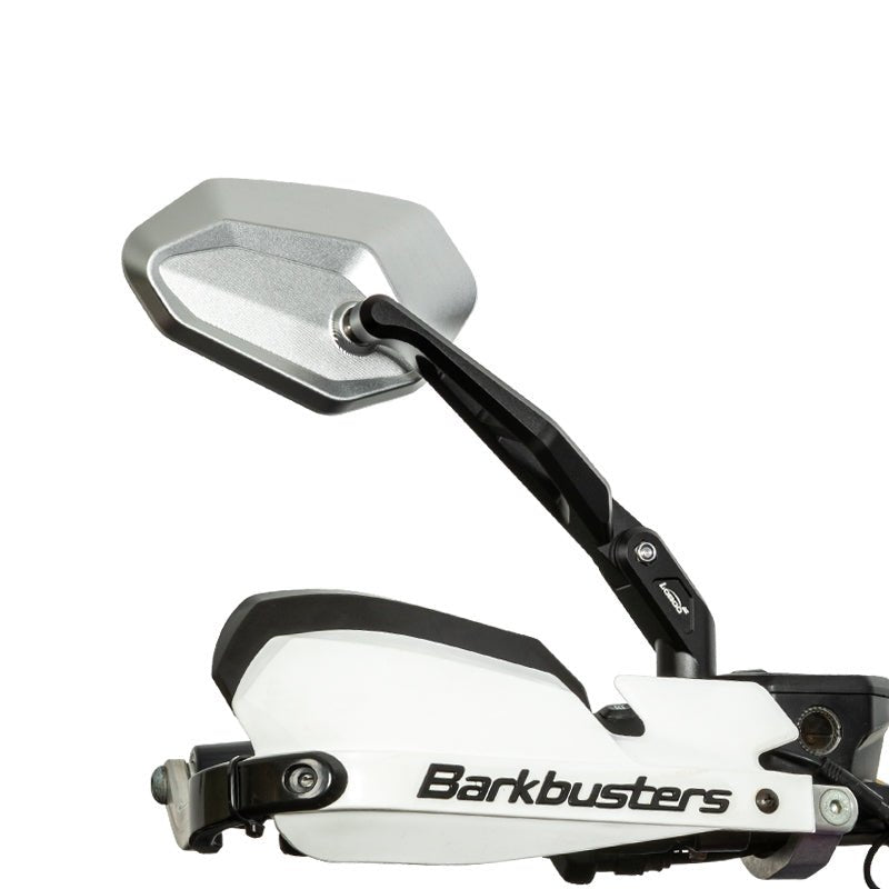 LOBOO RM02 CNC Foldable Mirrors for Adventure Bikes | Anti - Glare Wide Angle Lens - LOBOO