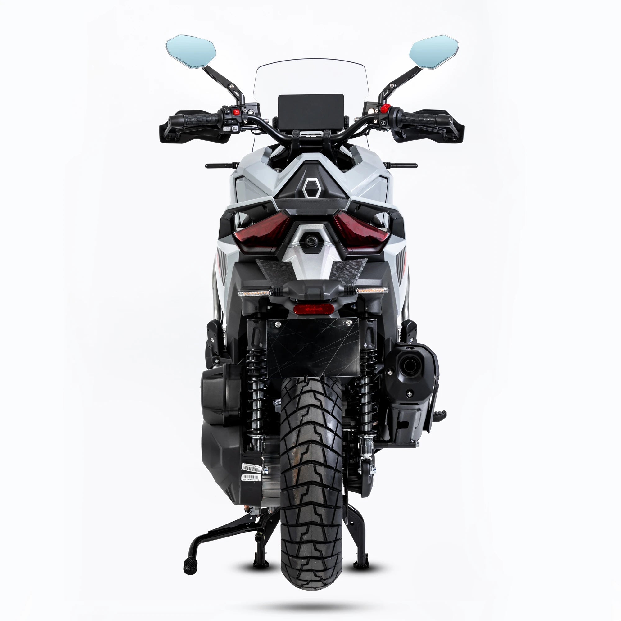 LOBOO RM03 - Lite Foldable Adventure Mirrors | 1200R Wide - Angle & Anti - Glare | Universal Fit - LOBOO