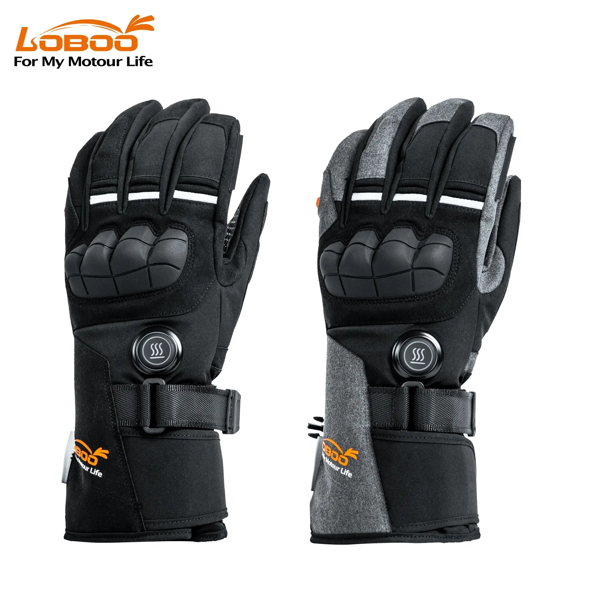 warmspace handschuhe LOBOO RST26 Elektrisch beheizbare Motorradhandschuhe