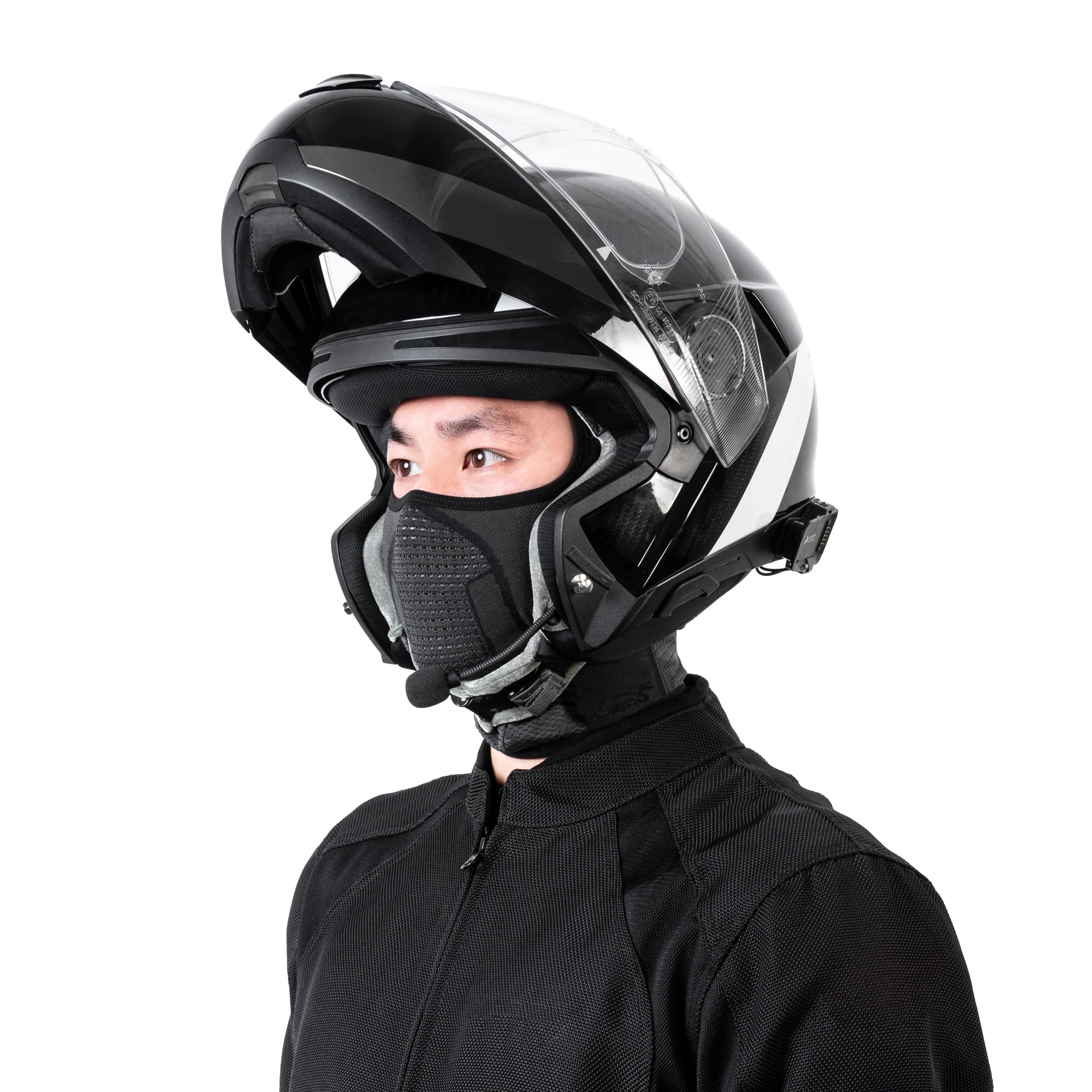 LOBOO RTT22 Riding Headgear | COOLMAX Motorcycle Balaclava & Samurai Mask - LOBOO