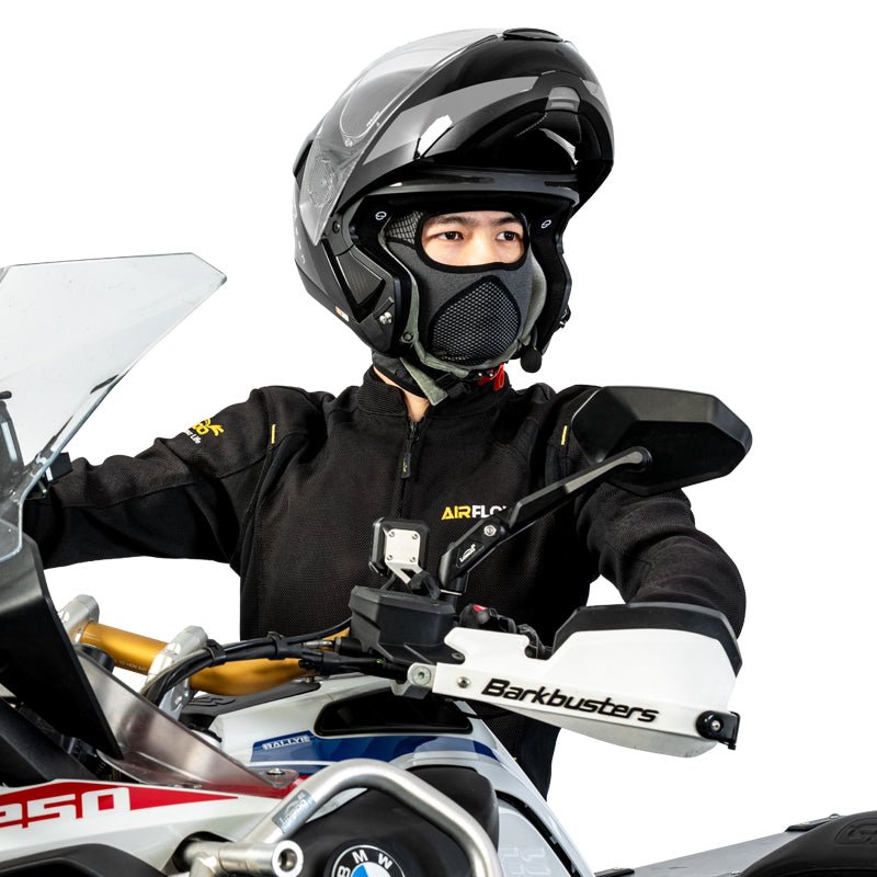 LOBOO RTT22 Riding Headgear | COOLMAX Motorcycle Balaclava & Samurai Mask - LOBOO