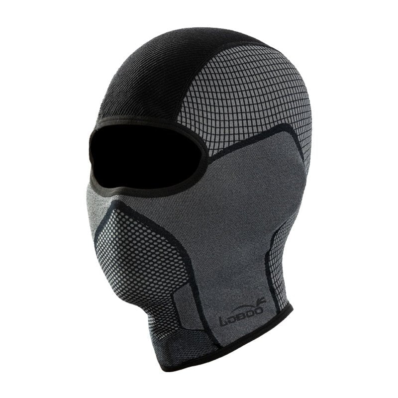 LOBOO RTT22 Riding Headgear | COOLMAX Motorcycle Balaclava & Samurai Mask - LOBOO