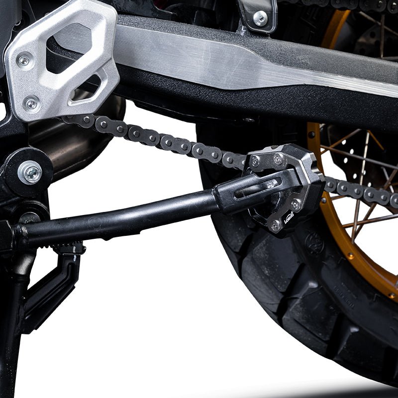 LOBOO Side Stand Extension for Benelli TRK 552X (2024+) | CNC Aluminum & Stainless Steel Kickstand Pad - LOBOO