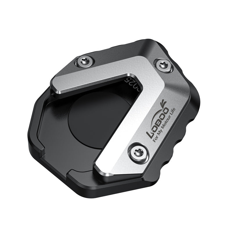 LOBOO Side Stand Extension for BMW F900GS (2024+) | CNC Aluminum Kickstand Enlarger Pad - LOBOO