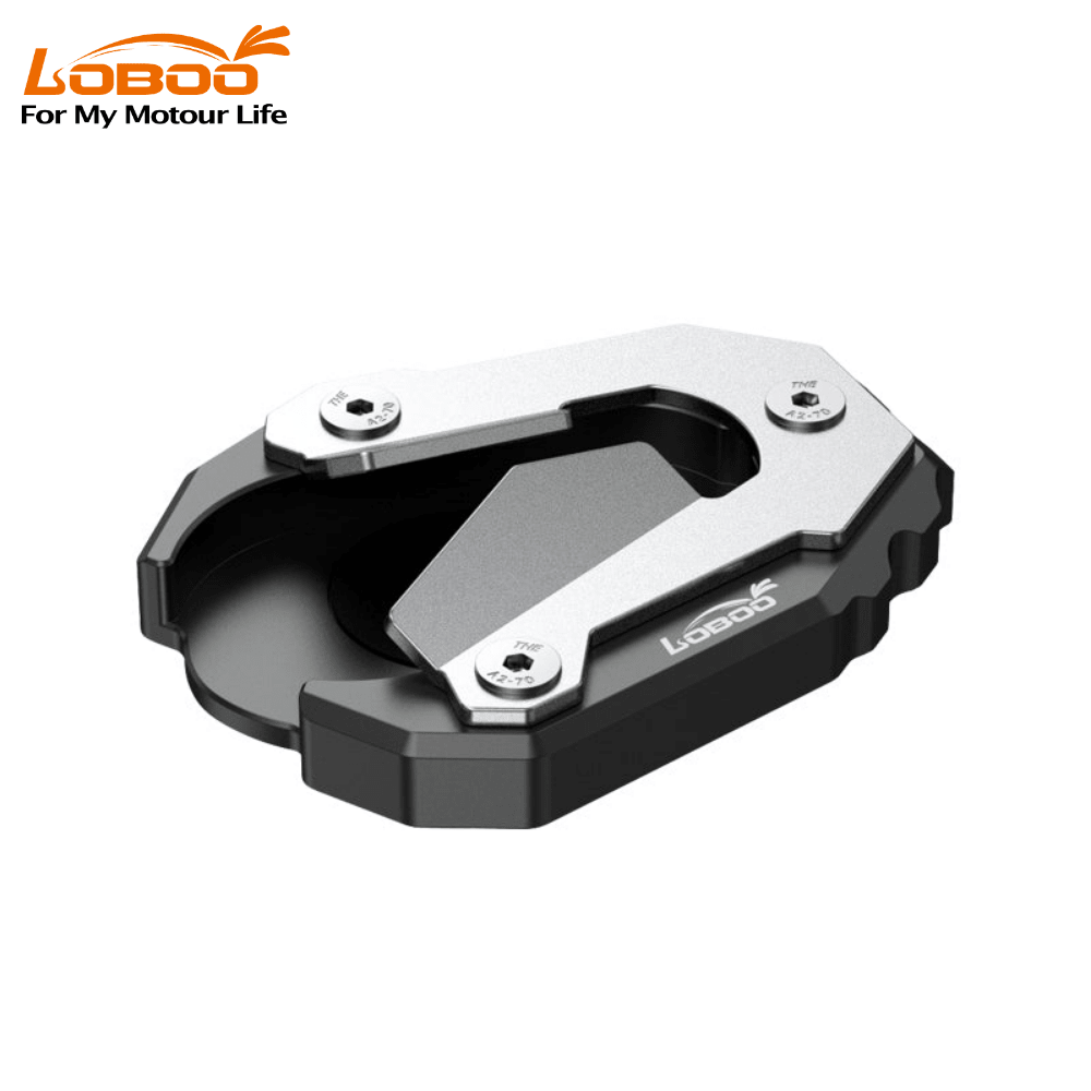 LOBOO Side Stand Extension for Triumph Tiger 900 Rally Pro (2021+) | Off-Road Kickstand Pad - LOBOO