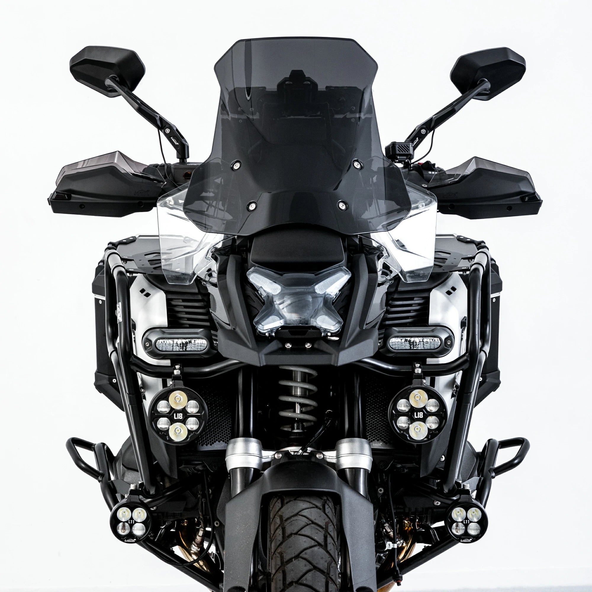 LOBOO Transparent Headlight Guard for BMW R1300GS Adventure (2024 - ) - LOBOO