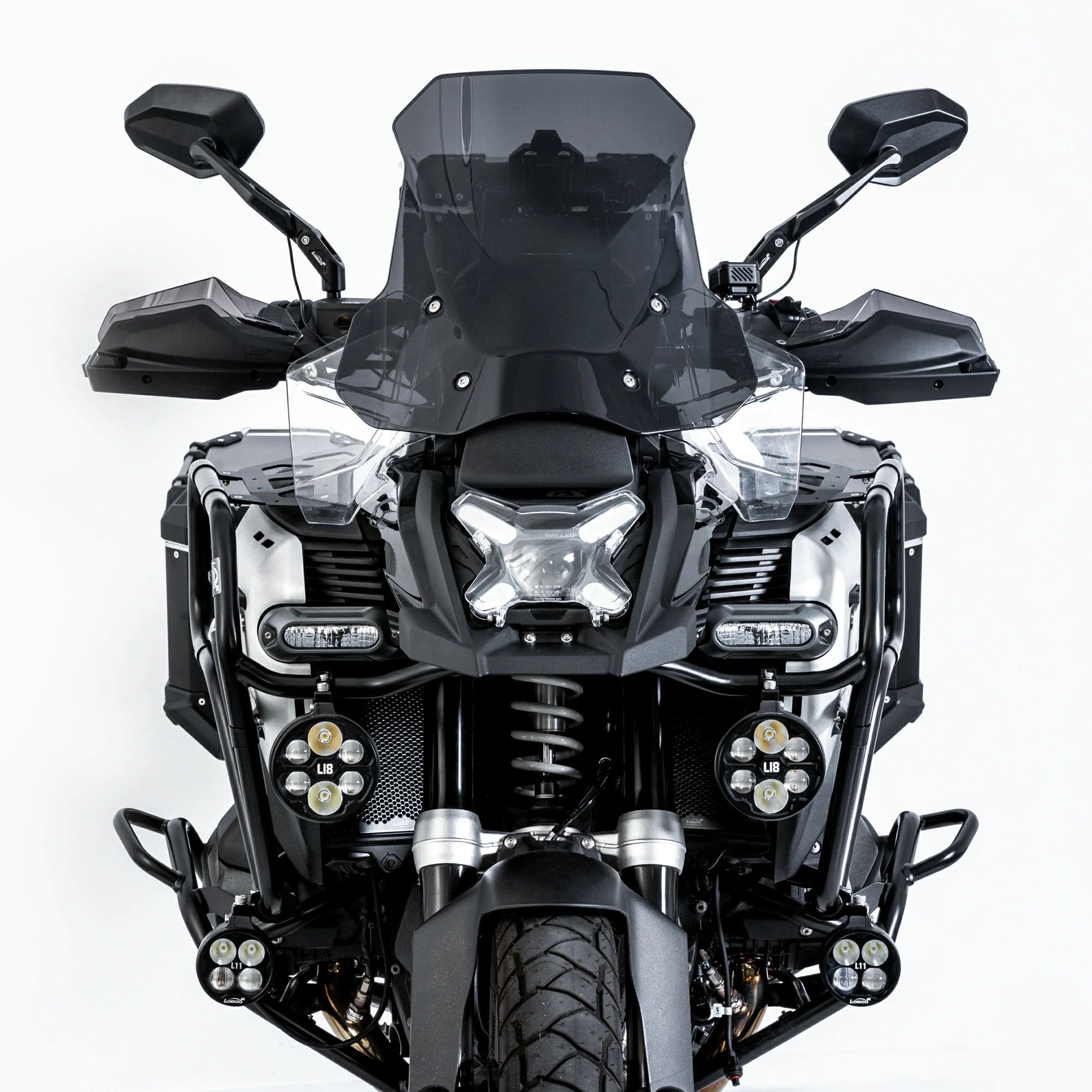 LOBOO Transparent Headlight Guard for BMW R1300GS Adventure (2024 - ) - LOBOO