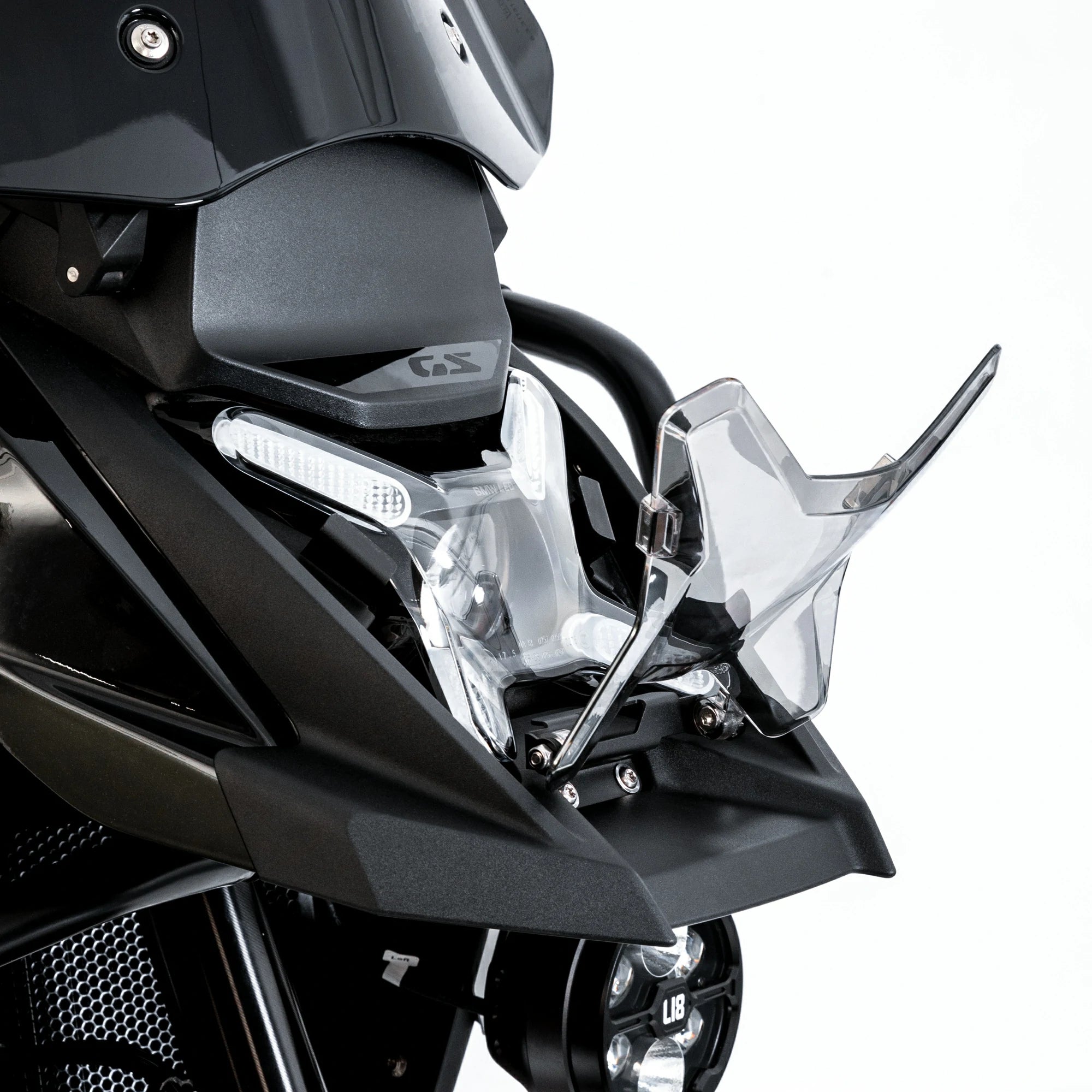 LOBOO Transparent Headlight Guard for BMW R1300GS Adventure (2024 - ) - LOBOO