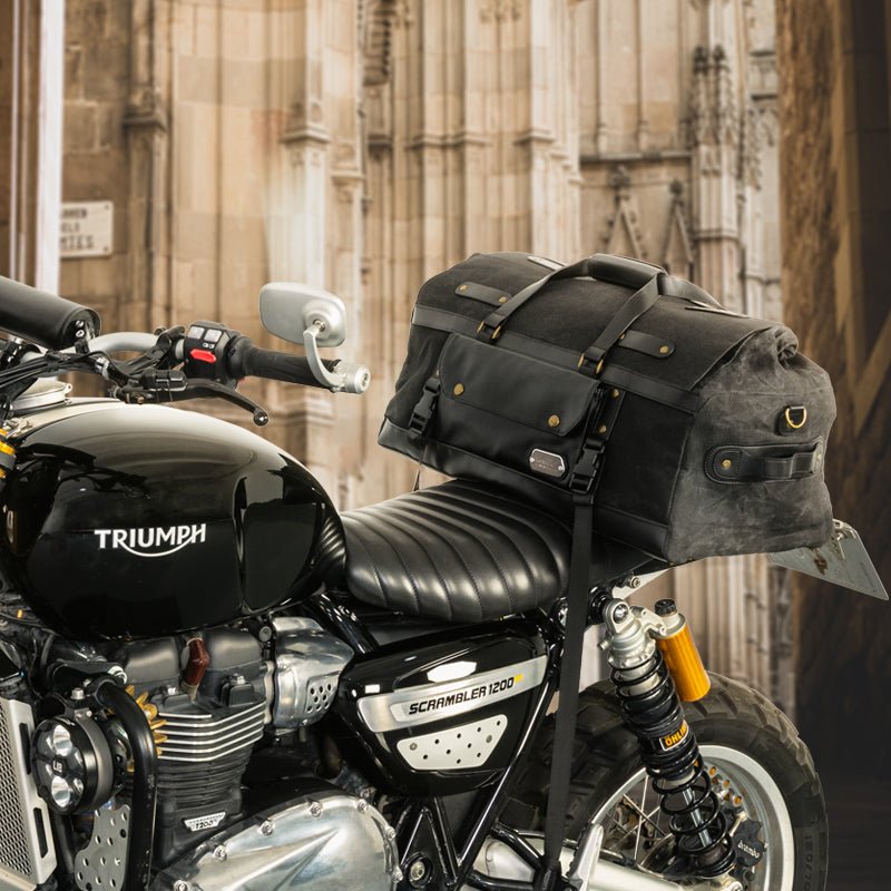 LOBOO Vintage 40L Motorcycle Tail Bag